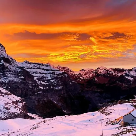 Apartment Modern Designed, Luxury Mountain View Kandersteg