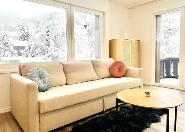 Lejlighed Modern Designed, Luxury Mountain View Kandersteg