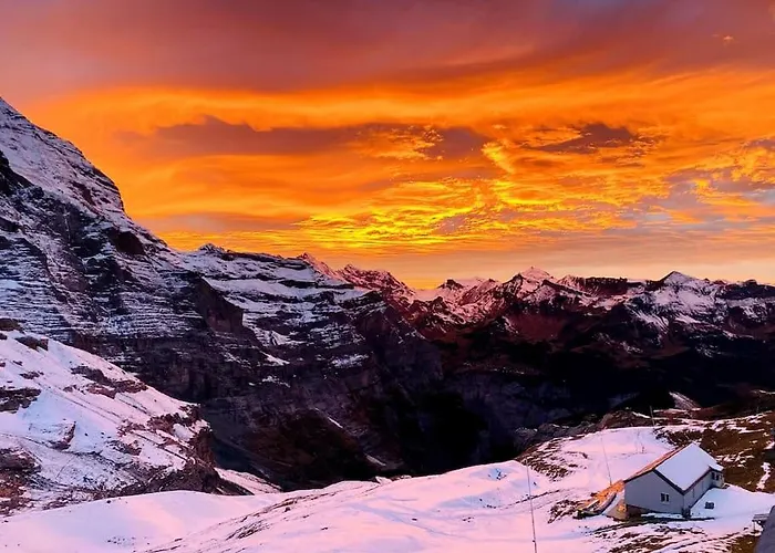 Lejlighed Modern Designed, Luxury Mountain View Kandersteg